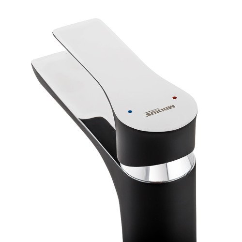 Змішувач для умивальника Mixxus Premium EVA 001 (BLACK) (MI5949)