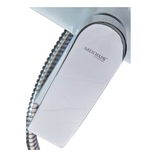 Змішувач для ванної кімнати Mixxus Magnum 009 (Euro) White-Chrome (MI6203)