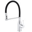 Змішувач для кухні Mixxus Premium Summer 017 REFL.BLACK (MI6960)