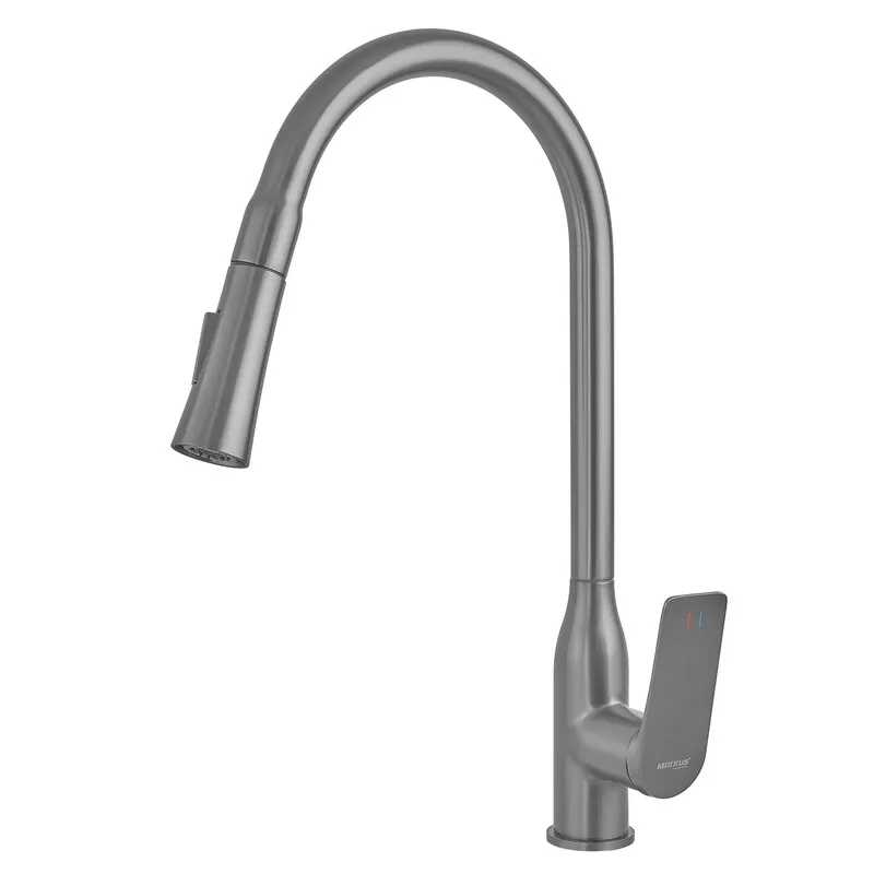 Змішувач для кухні Mixxus Premium DERBY 014 GRAPHITE (MI6611)