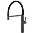 Смеситель для кухни Mixxus Premium Oliwer 017 GRAPHITE REFL.BLACK (MI6967)