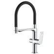 Змішувач для кухні Mixxus Premium DERBY 021 REFL.BLACK з виходом для питної води (MI6600)