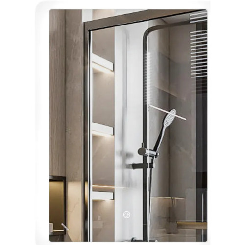 Зеркало MIXXUS PREMIUM OLIVARY MR19-80x60-REVERSE с LED Touch, Anti-fog, димером (3-6,5kK) (MP6628)