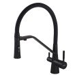 Смеситель для кухни Mixxus Premium Magnet 021 BLACK REFL.BLACK (MI6974)