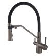 Змішувач для кухні Mixxus Premium Magnet 021 GRAPHITE REFL.BLACK (MI6975)