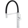 Смеситель для кухни Mixxus Premium Oliwer 017 REFL.BLACK (MI6965)