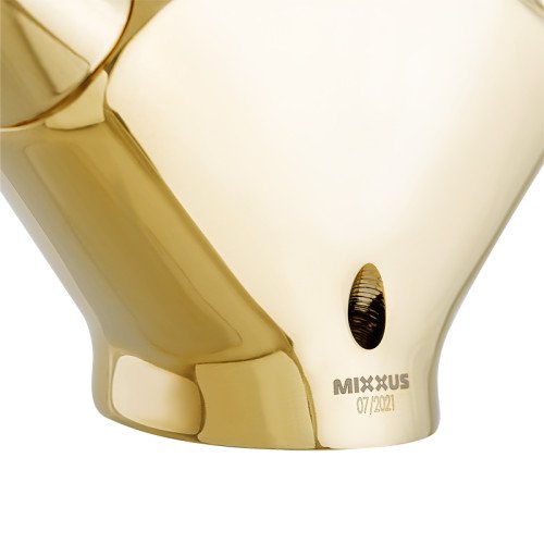 Смеситель для умывальника Mixxus Premium Retro GOLD-161 (MI5848)