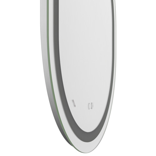 Дзеркало MIXXUS PREMIUM ELLIPSE MV05-80x70-REVERSE із LED Touch, Anti-fog, димером (3-6,5kK) (MP6643)