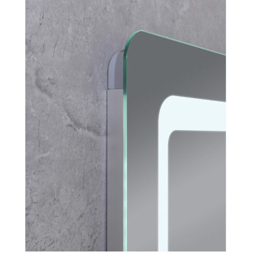 Дзеркало MIXXUS TWEE MR09-80x60-REVERSE із LED Touch, Anti-fog, димером, рег. яскравості (MI6660)
