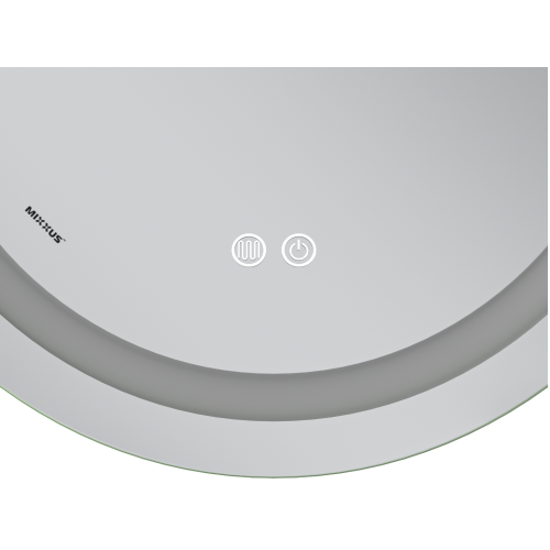 Дзеркало MIXXUS PREMIUM ELLIPSE MV05-80x60-REVERSE із LED Touch, Anti-fog, димером (3-6,5kK) (MP6642)
