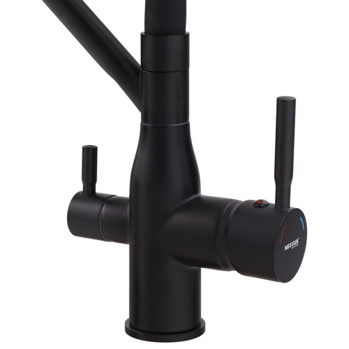 Смеситель для кухни Mixxus Premium Gravity 021 BLACK REFL.BLACK (MI6978)