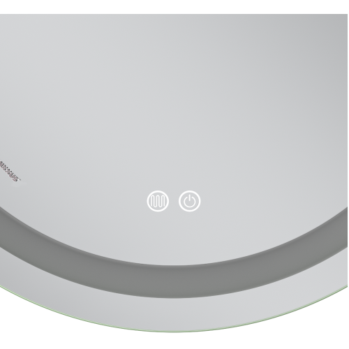 Дзеркало MIXXUS PREMIUM ELLIPSE MV05-90x70-REVERSE із LED Touch, Anti-fog, димером (3-6,5kK) (MP6644)