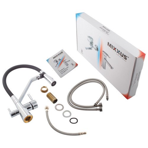 Змішувач для кухні Mixxus Premium Magnet 021 REFL.BLACK (MI6973)