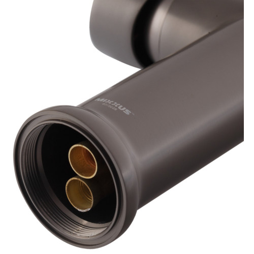 Змішувач для кухні Mixxus Premium PULL 017 GRAPHITE REFL.BLACK (Колір графіт+силік.вилив чорний) (MI8278)
