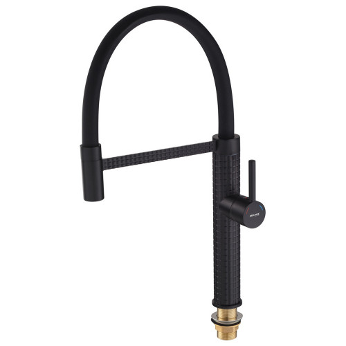 Смеситель для кухни Mixxus Premium Oliwer 017 BLACK REFL.BLACK (MI6966)