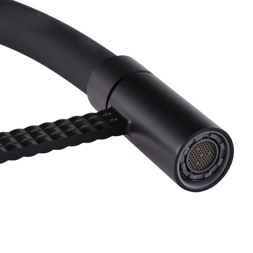 Змішувач для кухні Mixxus Premium Oliwer 017 BLACK REFL.BLACK (MI6966)