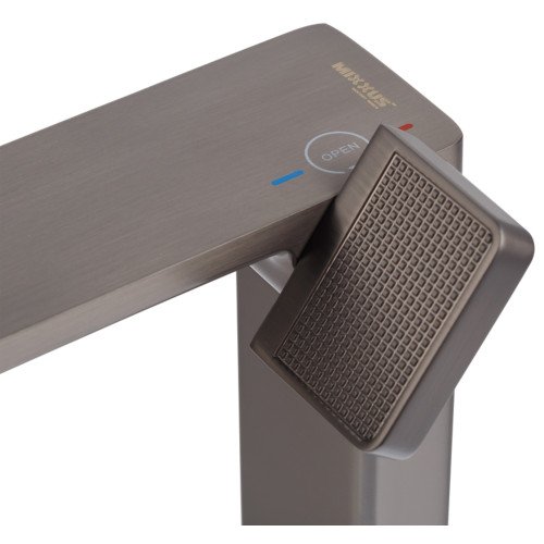 Змішувач для умивальника MIXXUS PREMIUM TERRA 001 GRAPHITE (колір графіт) (MI8383)