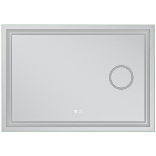 Зеркало MIXXUS PREMIUM QUADRO MR20-120x80 с LED Touch, Anti-fog, димером, рег. яркости, линзой (MP6624)