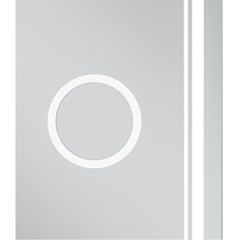 Зеркало MIXXUS PREMIUM QUADRO MR20-120x80 с LED Touch, Anti-fog, димером, рег. яркости, линзой (MP6624)