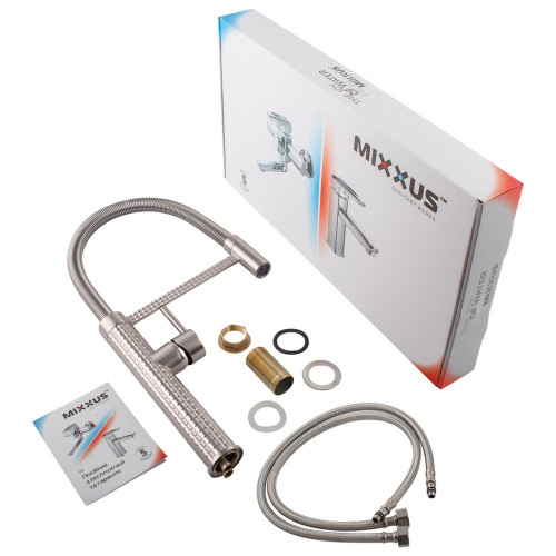 Змішувач для кухні Mixxus Premium Spark 017 SS COLOR (MI6971)