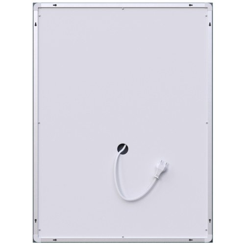 Дзеркало MIXXUS PREMIUM FLASH MR21-60x80 із LED Touch, Anti-fog, димером, рег. яскравості, годинником (MP6617)