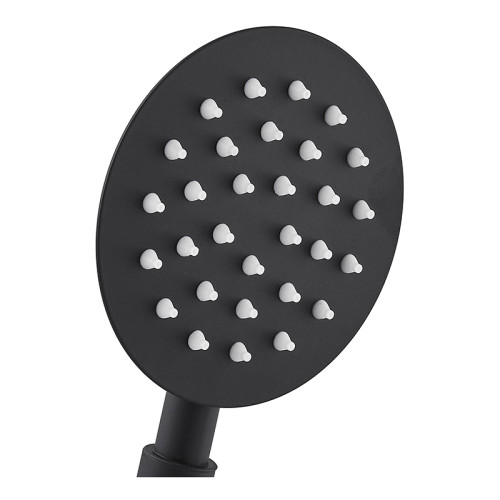 Лійка для душу Mixxus SH-01.SUS Black з нерж. сталі (MI6119)