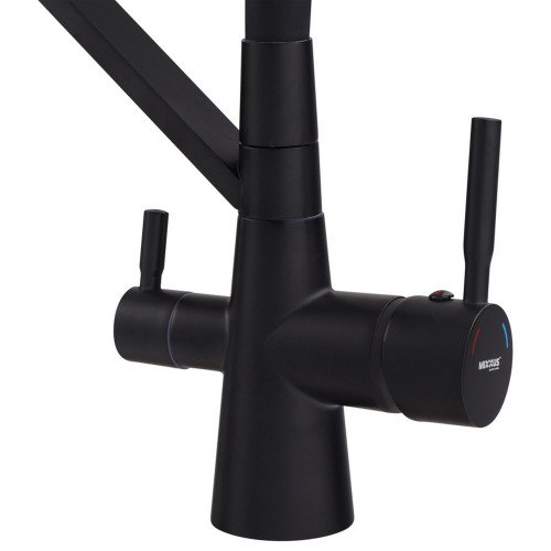 Смеситель для кухни Mixxus Premium Magnet 021 BLACK REFL.BLACK (MI6974)