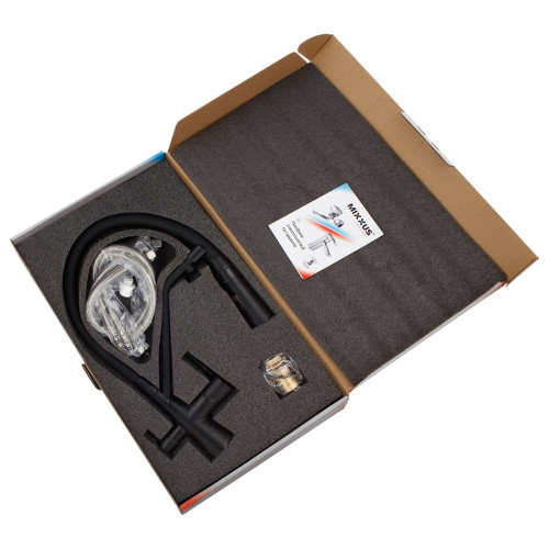 Змішувач для кухні Mixxus Premium Magnet 021 BLACK REFL.BLACK (MI6974)