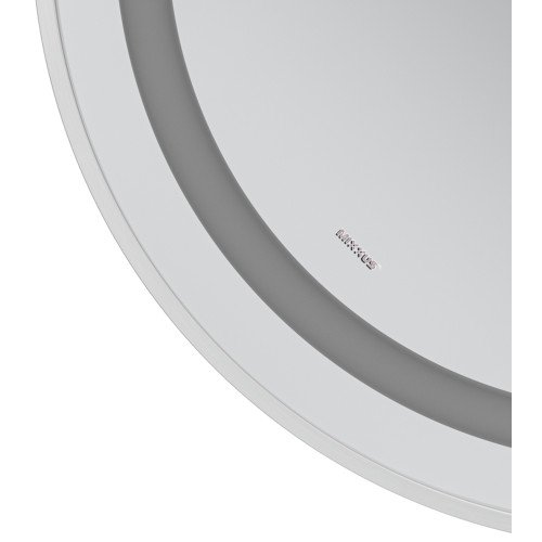 Дзеркало MIXXUS PREMIUM ELLIPSE MV05-80x70-REVERSE WHITE із LED Touch, Anti-fog, димером (3-6,5kK) (MP6645)