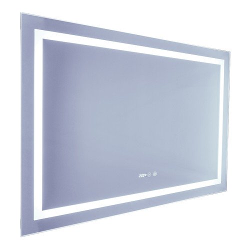 Дзеркало Mixxus Warm MR02-120x80 (годинник, LED-підсвічування, антизапотівання) (MI6001)