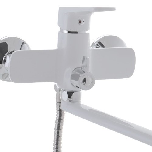Змішувач для ванни Mixxus NEVADA 006 EURO Білий (MI5799)