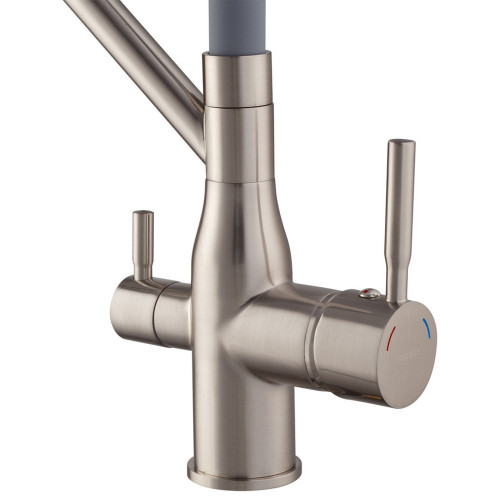 Змішувач для кухні Mixxus Premium Gravity 021 SS COLOR REFL.GREY (MI6980)