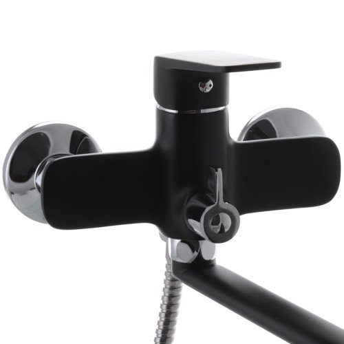 Змішувач для ванни Mixxus OREGON 006 EURO Чорний (MI5915)