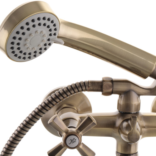 Змішувач для ванни Mixxus Premium Retro BRONZE-142 (MI1652)