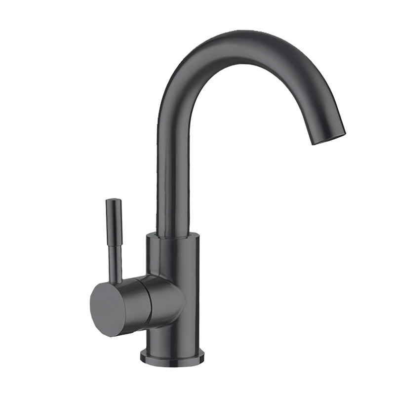 Змішувач для умивальника Mixxus SUS-011-B GRAPHITE (MI5906)
