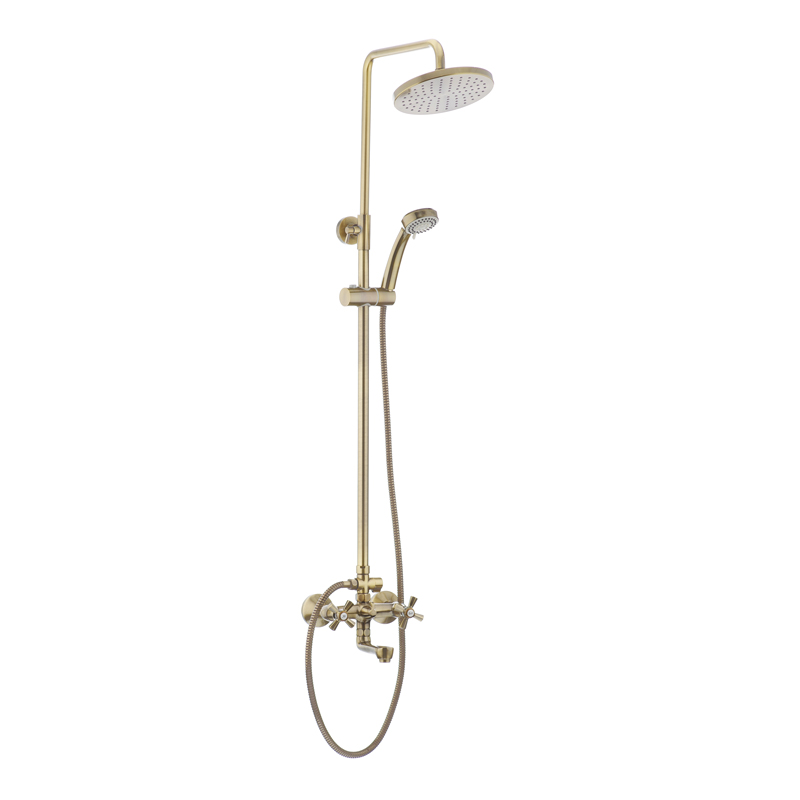 Душова колона із змішувачем Mixxus Premium Retro BRONZE-009-J (MI1655)