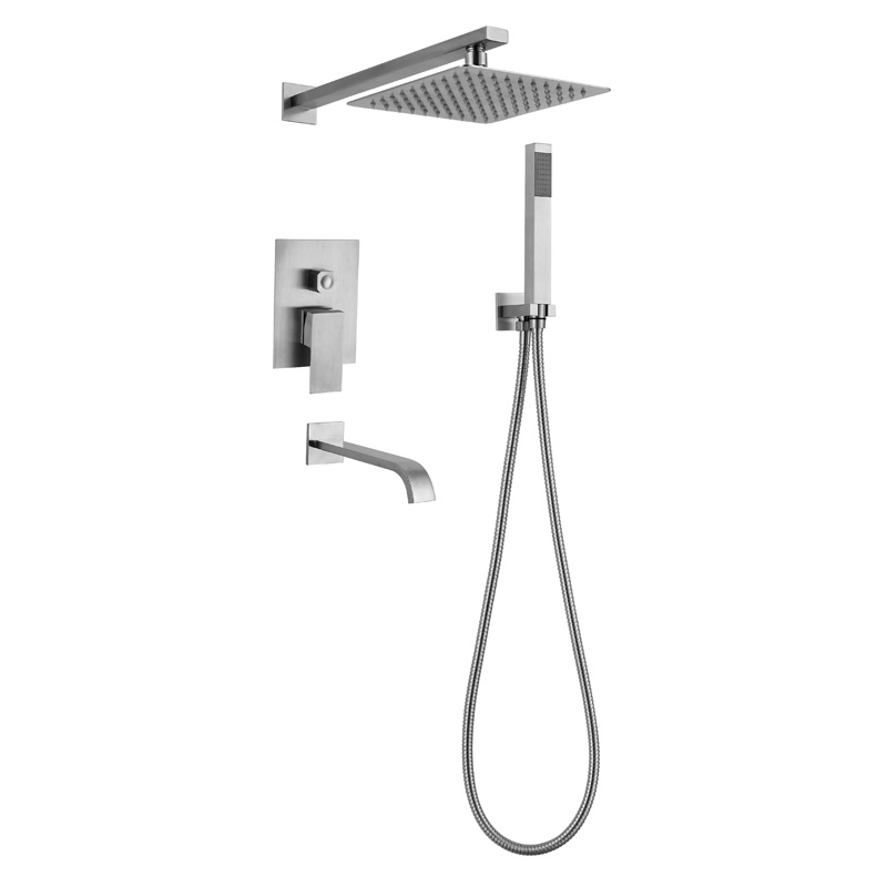 Вбудована душова система Mixxus KUB-009 INNER (нерж. сталь) (MI5945)