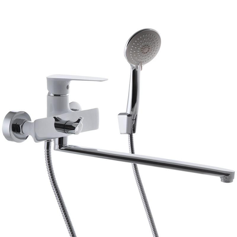 Смеситель для ванны Mixxus Premium EVA 006 EURO Белый (MI5813)