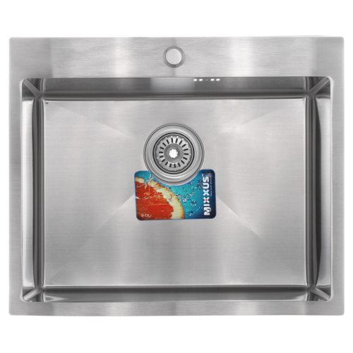 Мойка кухонная Mixxus MX6050-185x1.0 (satin) (MX0657) Мойка кухонная Mixxus MX6050-185x1.0 (satin) (MX0657)
