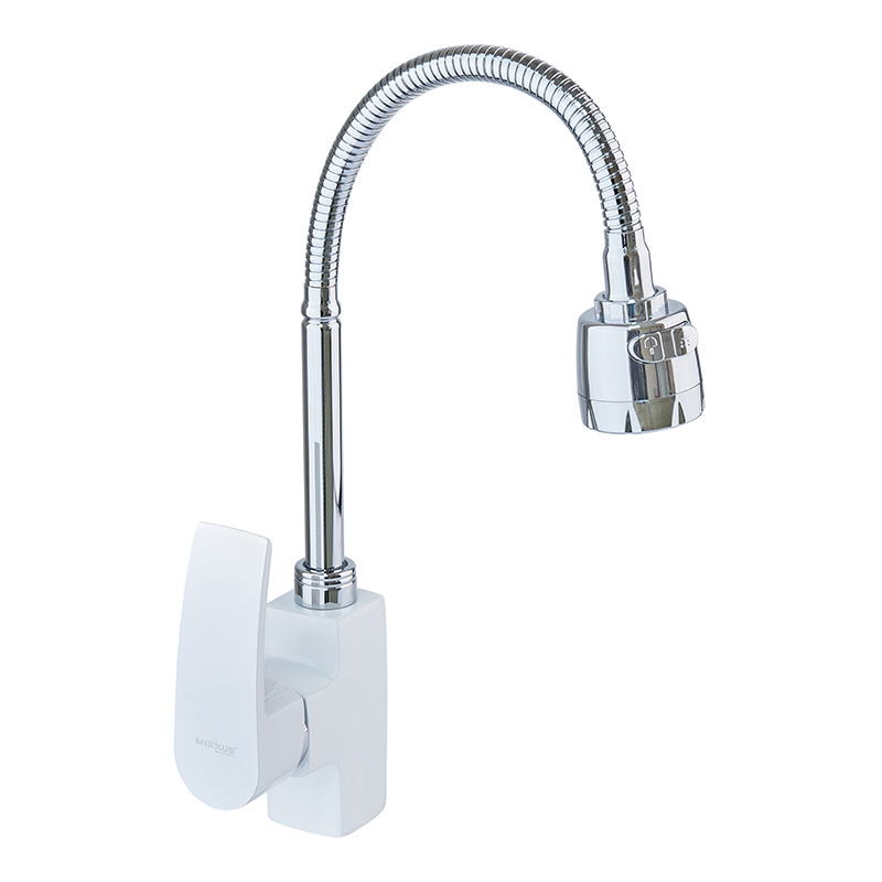 Змішувач для кухні Mixxus Magnum 011 White-Chrome Refl (MI6205)