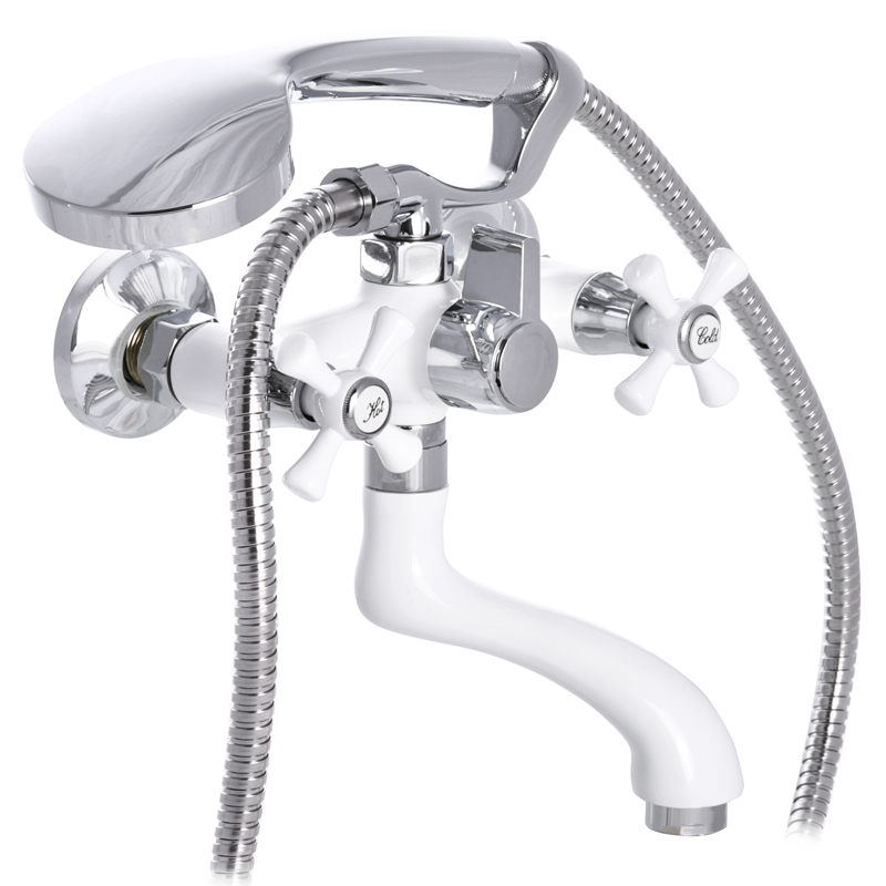 Змішувач для ванни Mixxus OMEGA 142 WHITE (MI2769)