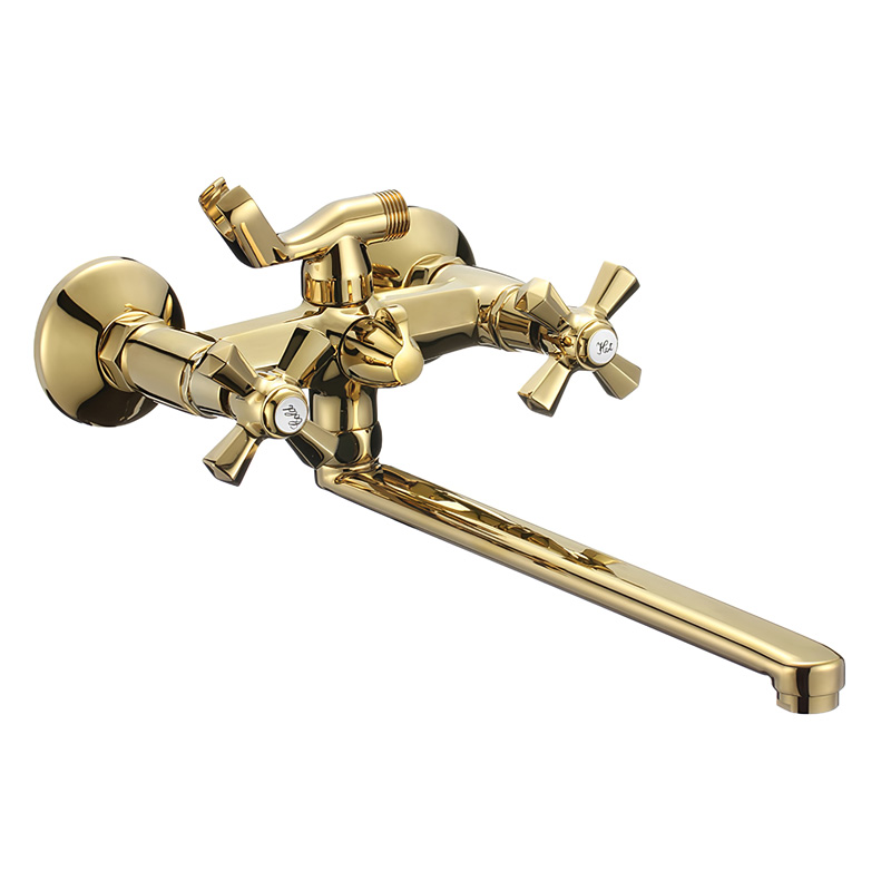 Смеситель для ванны Mixxus PREMIUM RETRO GOLD-140 (MI5849)