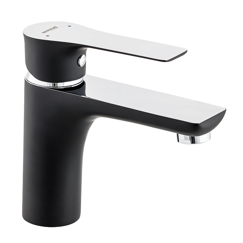 Змішувач для умивальника Mixxus Premium EVA 001 (BLACK) (MI5949)