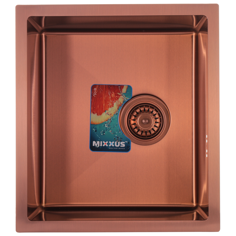 Мийка Mixxus MX4843-220x1.0-PVD-BRONZE (MX0558)