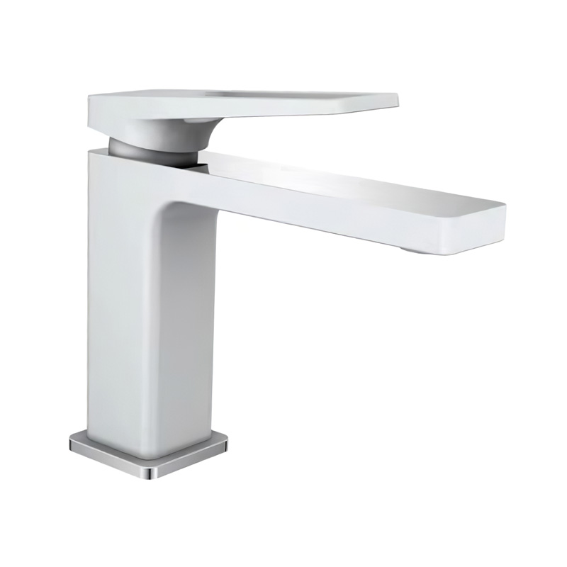 Змішувач для умивальника Mixxus PREMIUM GROG 001 (WHITE) (MI5939)