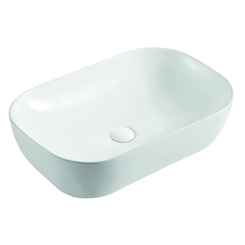 Умивальник накладний керамічний Mixxus Premium Diverse-0102 610x400x145mm (MP6486)