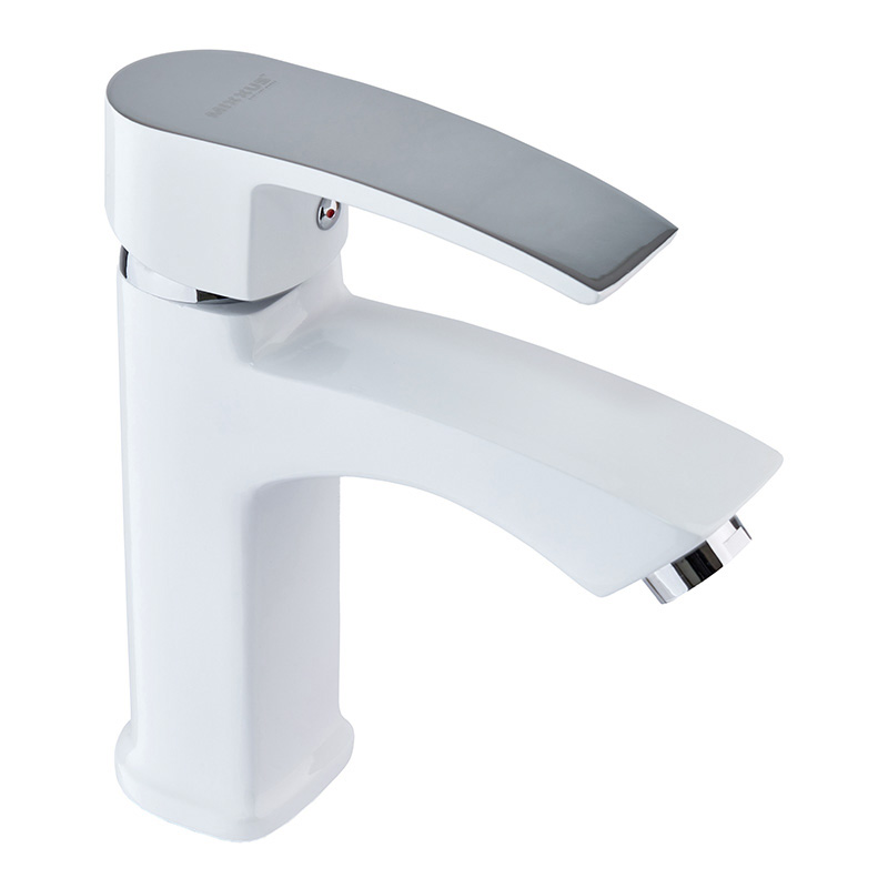 Змішувач для умивальника Mixxus Magnum 001 White-Chrome (MI6201)