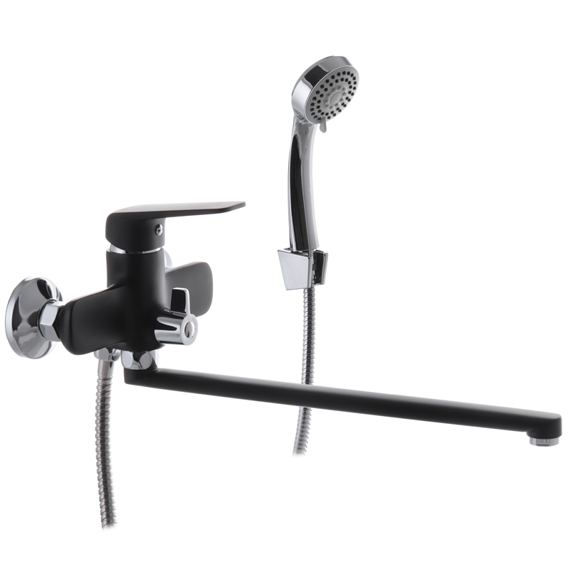 Змішувач для ванни Mixxus OREGON 006 EURO Чорний (MI5915)