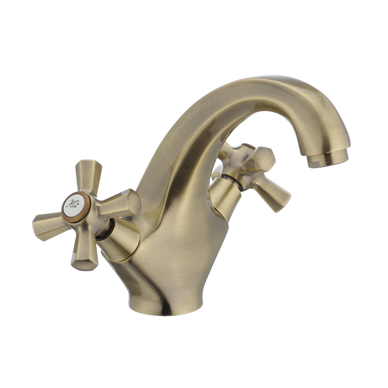 Смеситель для умывальника Mixxus Premium Retro BRONZE-161 (MI1650)