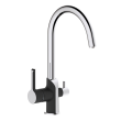 Кухонний змішувач з підключенням до фільтра Mixxus PREMIUM EDEM 021 (BLACK) (MI5925)